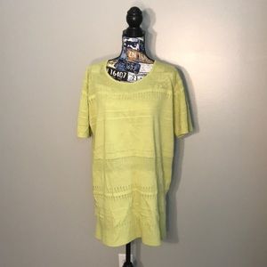 Plus size tunic sweater